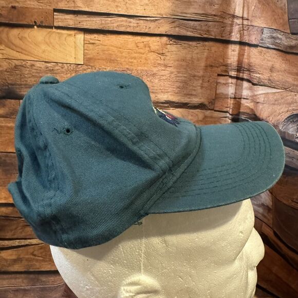 Bass Pro Shops Hat Cap Youth Green Adjustable Snapback Texas Fish Logo Fishing - Picture 2 of 7